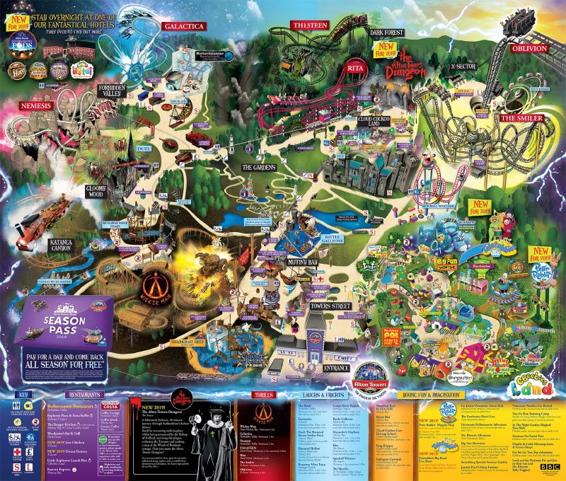 Alton Towers, un parc Anglais pas comme les autres