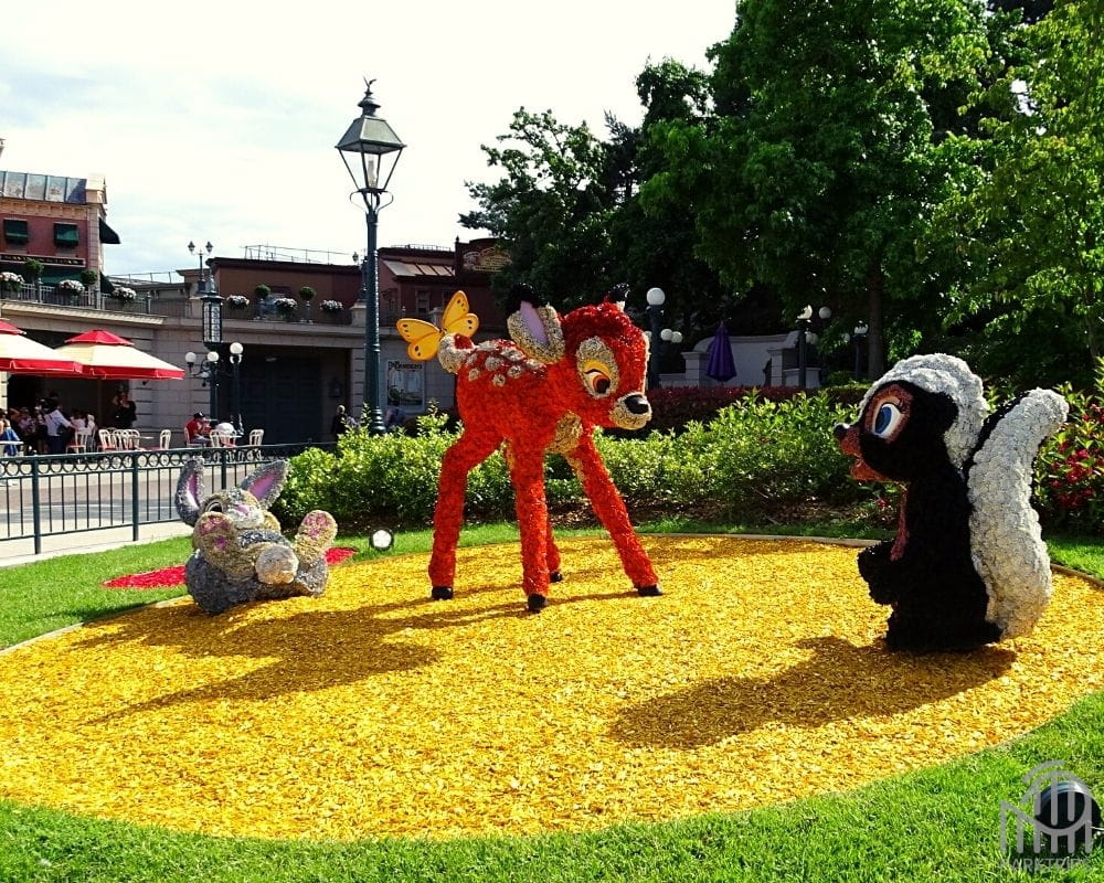 disneyland paris topiaires bambi