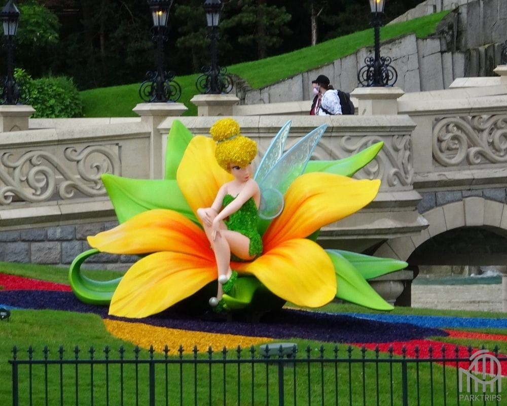 disneyland paris topiaires fee clochette
