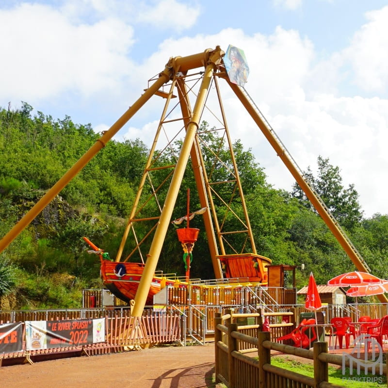 Bateau pirate au Parc de la Vallée