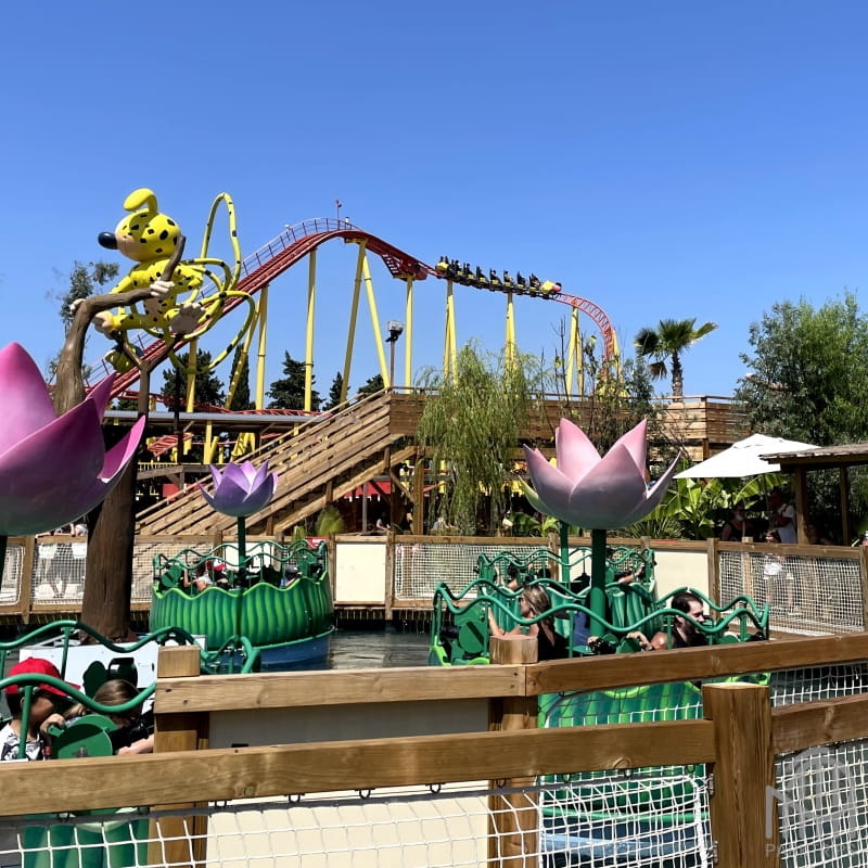 Splash Battle Splash Piranha au Parc Spirou Provence