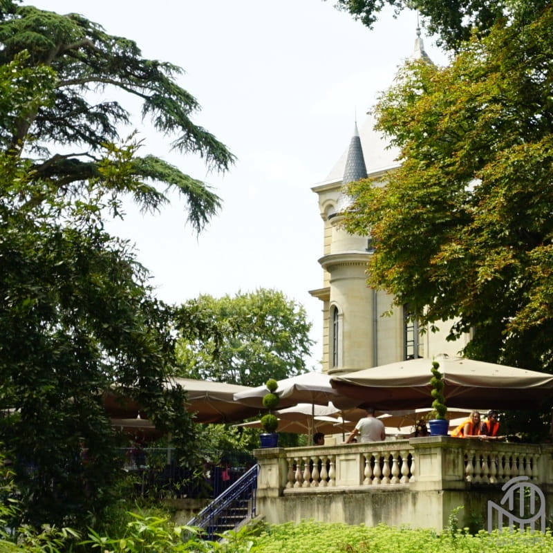 Le château à l'intérieur du parc Walygator