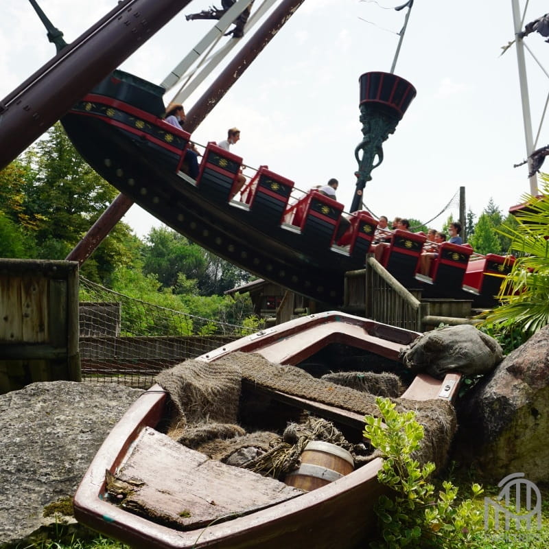 Bateau pirate à Walygator Sud Ouest