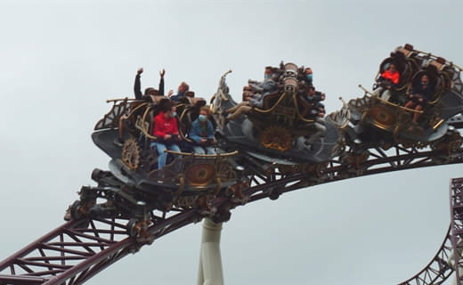 Notre avis sur la montagne russe Ride To Happiness by Tomorrowland à Plopsaland