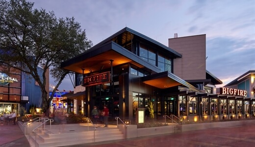 Nouveau restaurant Bigfire à Universal CityWalk Orlando