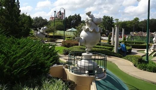 Faire du mini golf à Walt Disney World