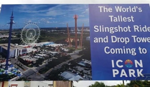 La tour de chute libre la plus haute du monde à Orlando