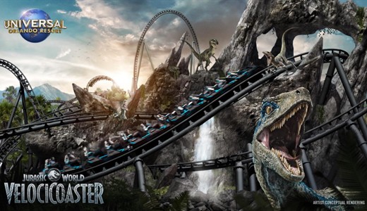 Jurassic World - Velocicoaster arrive à Universal Orlando !