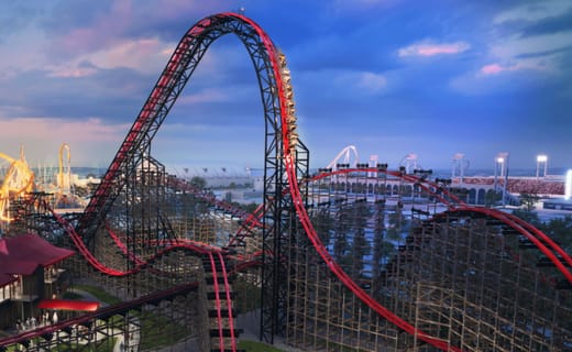 Une nouvelle montagne russe hybride RMC à Hershey Park
